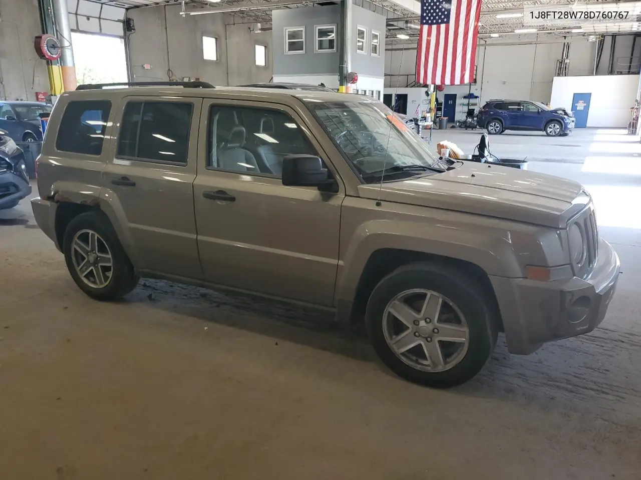 2008 Jeep Patriot Sport VIN: 1J8FT28W78D760767 Lot: 57103345