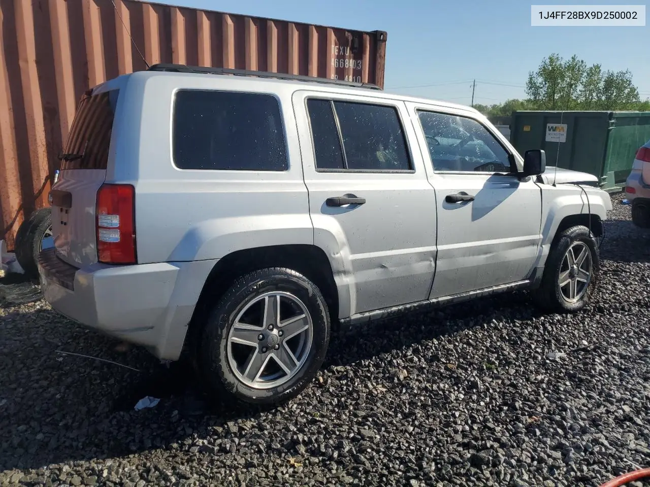 2009 Jeep Patriot Sport VIN: 1J4FF28BX9D250002 Lot: 53442195