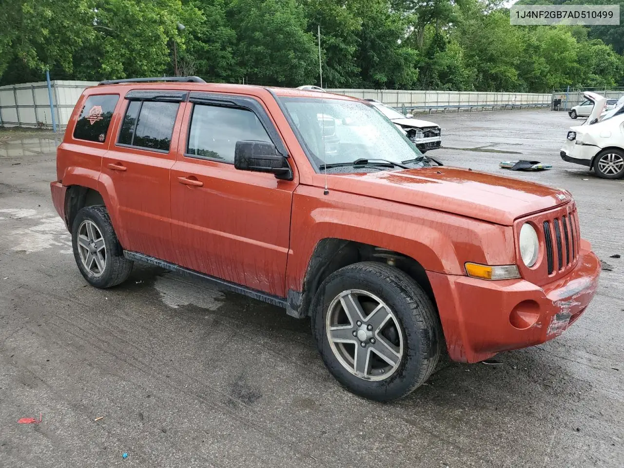 2010 Jeep Patriot Sport VIN: 1J4NF2GB7AD510499 Lot: 62994785
