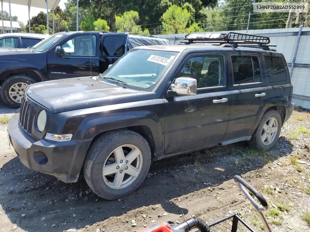 2010 Jeep Patriot Sport VIN: 1J4NF2GB2AD552899 Lot: 65202825