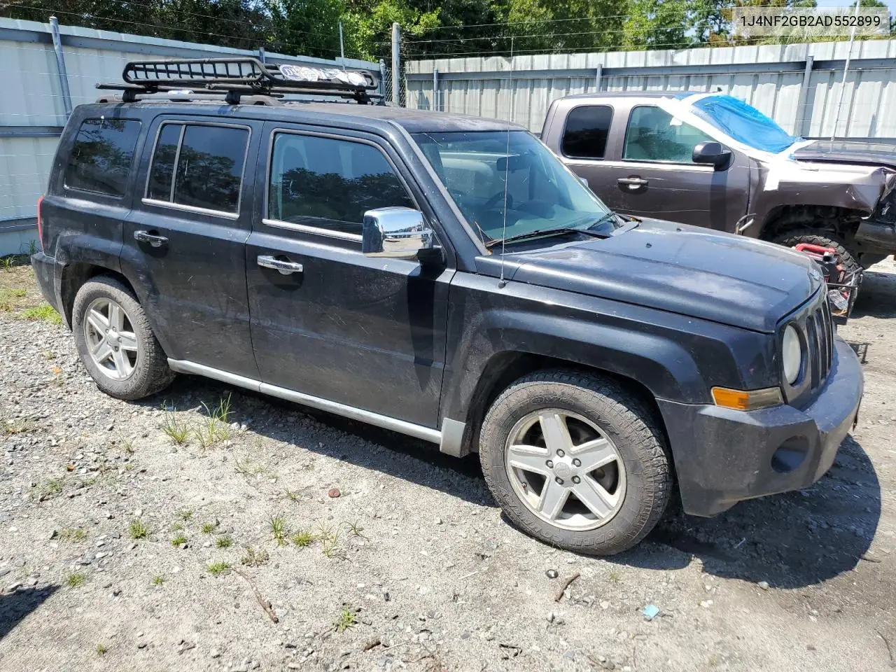 2010 Jeep Patriot Sport VIN: 1J4NF2GB2AD552899 Lot: 65202825