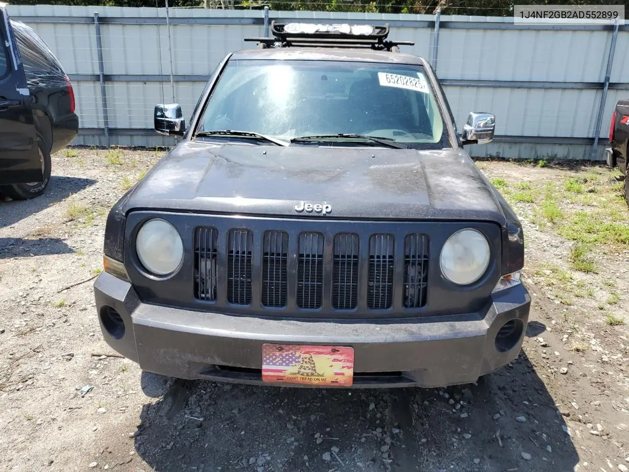 2010 Jeep Patriot Sport VIN: 1J4NF2GB2AD552899 Lot: 65202825