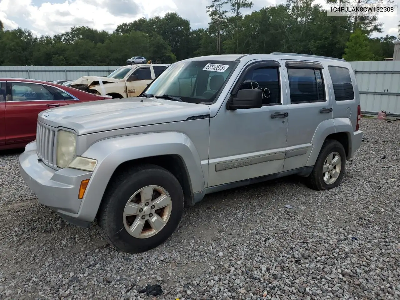 2012 Jeep Liberty Sport VIN: 1C4PJLAK8CW132308 Lot: 62832525