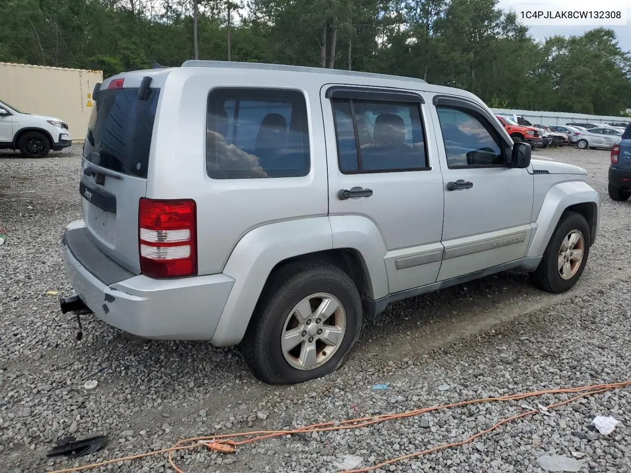 2012 Jeep Liberty Sport VIN: 1C4PJLAK8CW132308 Lot: 62832525