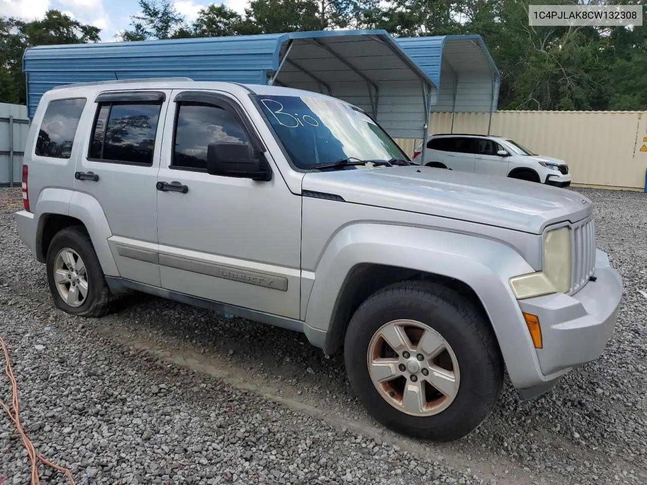 2012 Jeep Liberty Sport VIN: 1C4PJLAK8CW132308 Lot: 62832525