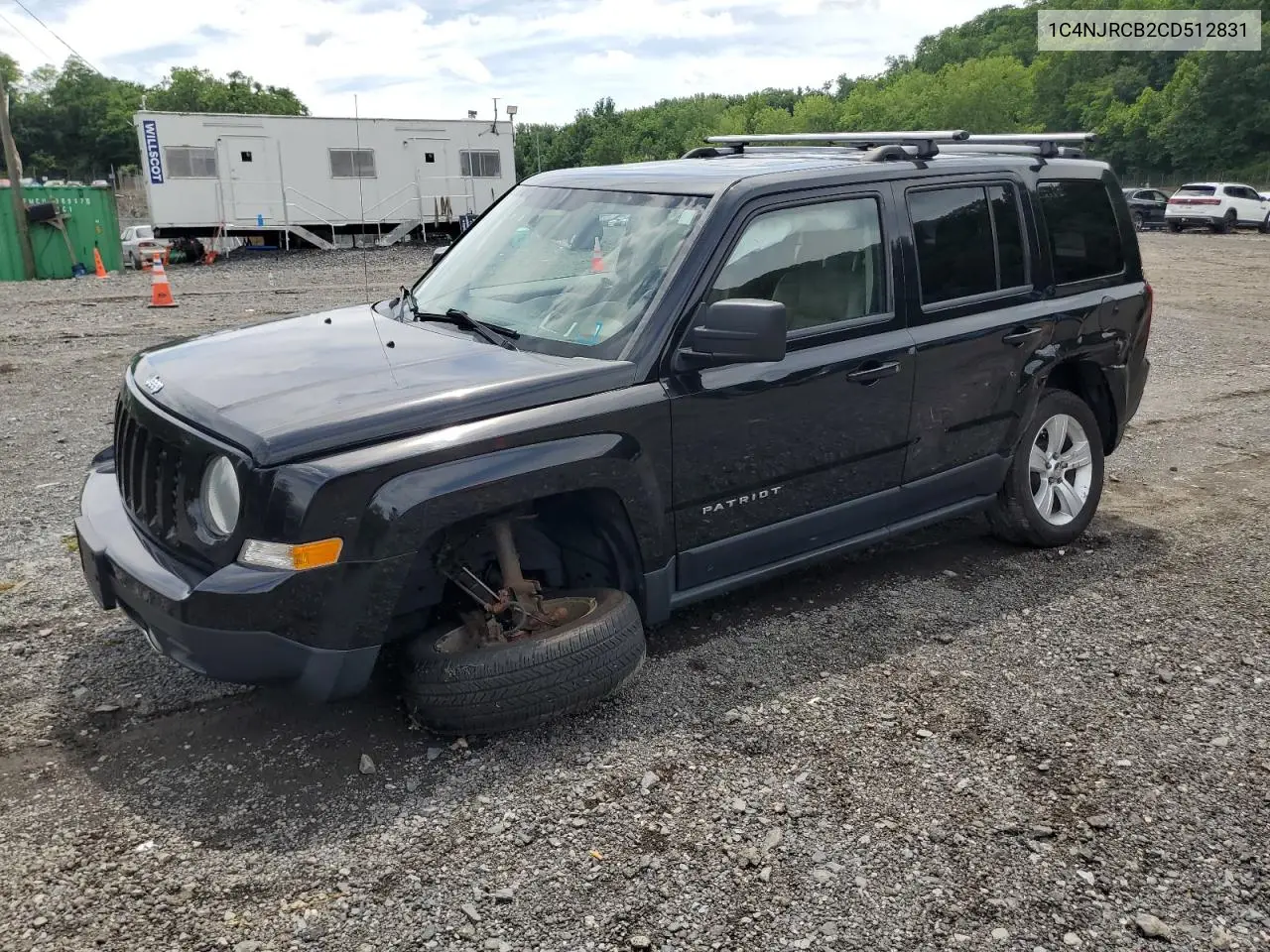 1c4njrcb2cd512831 1C4NJRCB2CD512831 2012 Jeep Patriot Limited