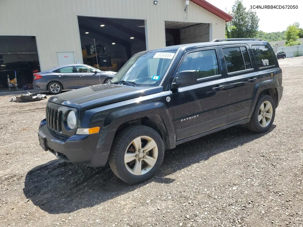 2012 Jeep Patriot Sport VIN: 1C4NJRBB4CD672050 Lot: 63080835