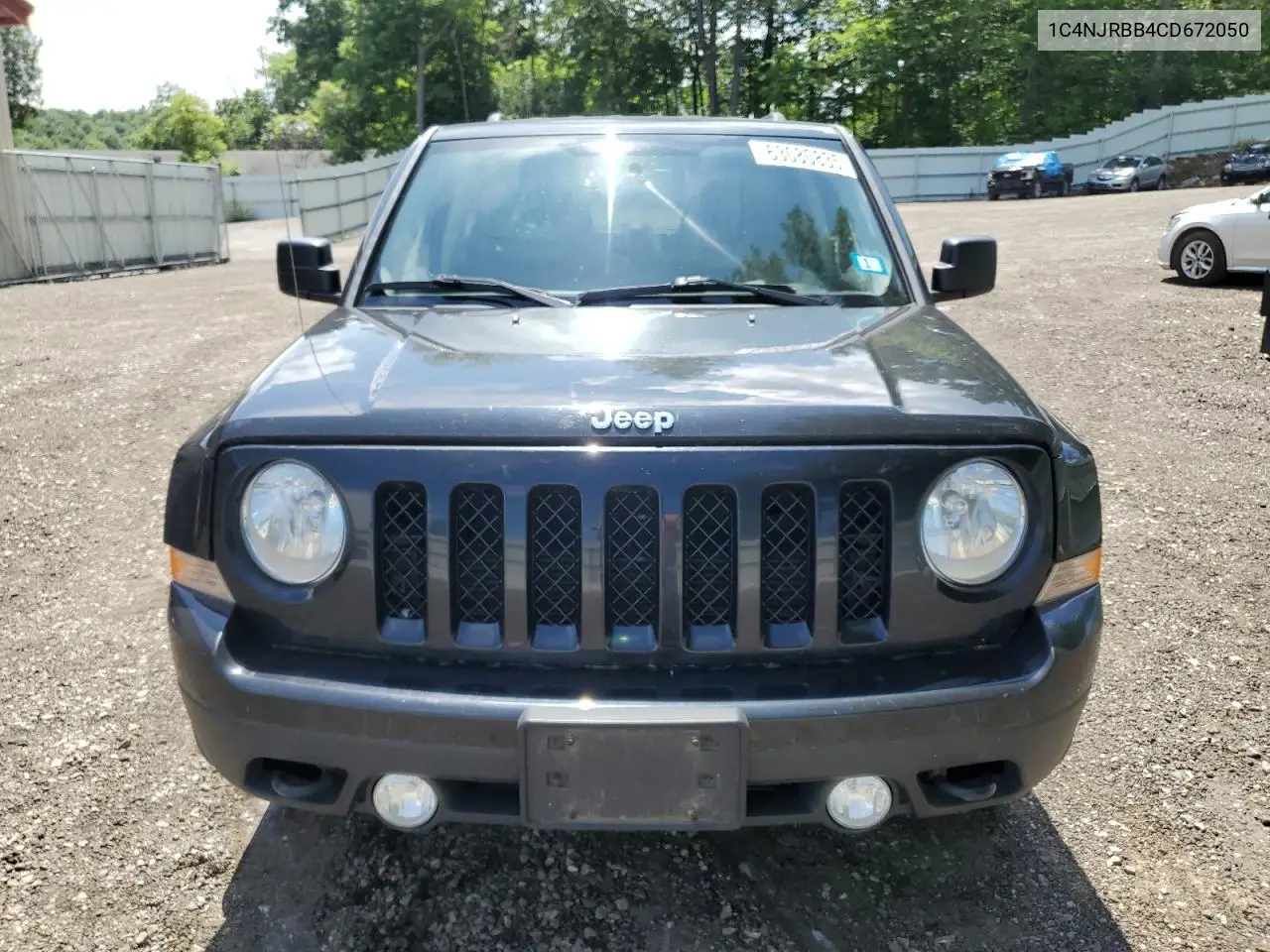 2012 Jeep Patriot Sport VIN: 1C4NJRBB4CD672050 Lot: 63080835