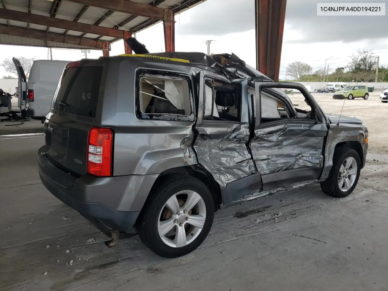 2013 Jeep Patriot Latitude VIN: 1C4NJPFA4DD194221 Lot: 56633015