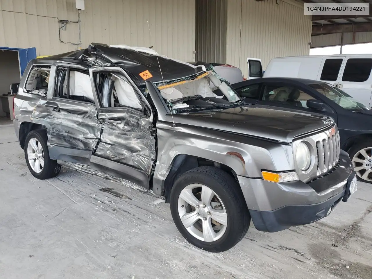 2013 Jeep Patriot Latitude VIN: 1C4NJPFA4DD194221 Lot: 56633015