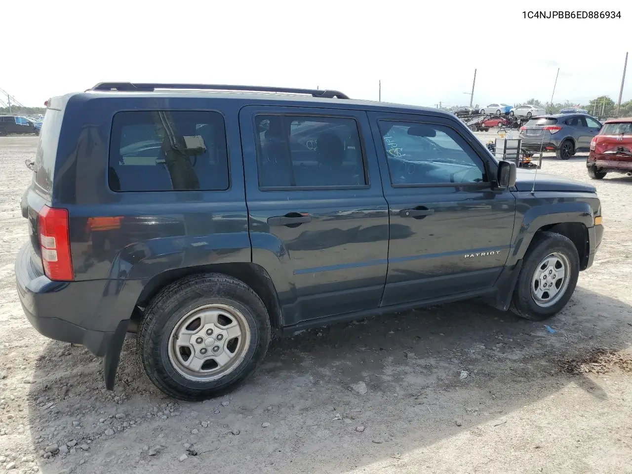 2014 Jeep Patriot Sport VIN: 1C4NJPBB6ED886934 Lot: 62961255