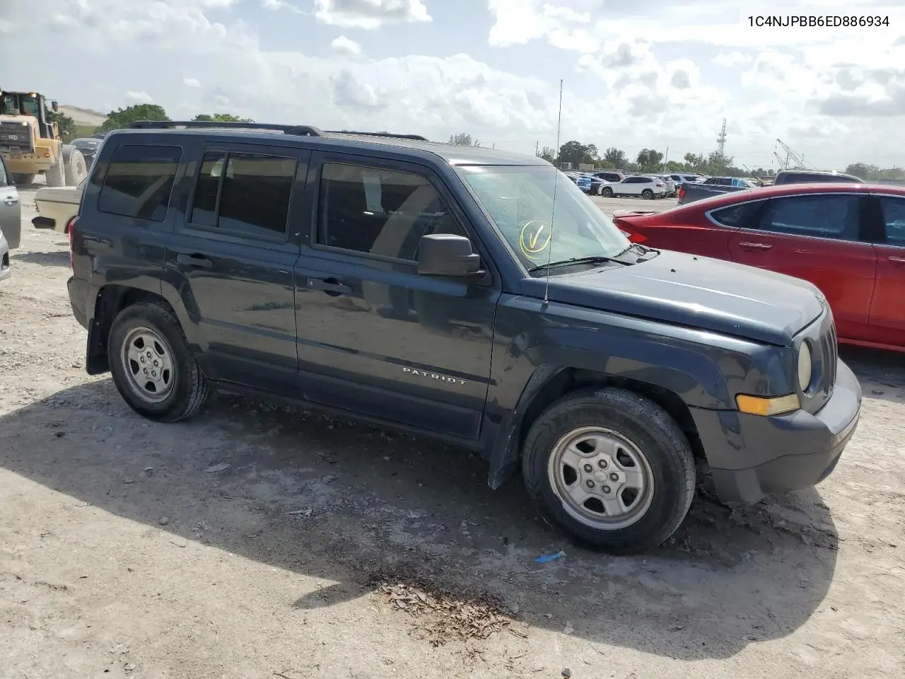 2014 Jeep Patriot Sport VIN: 1C4NJPBB6ED886934 Lot: 62961255