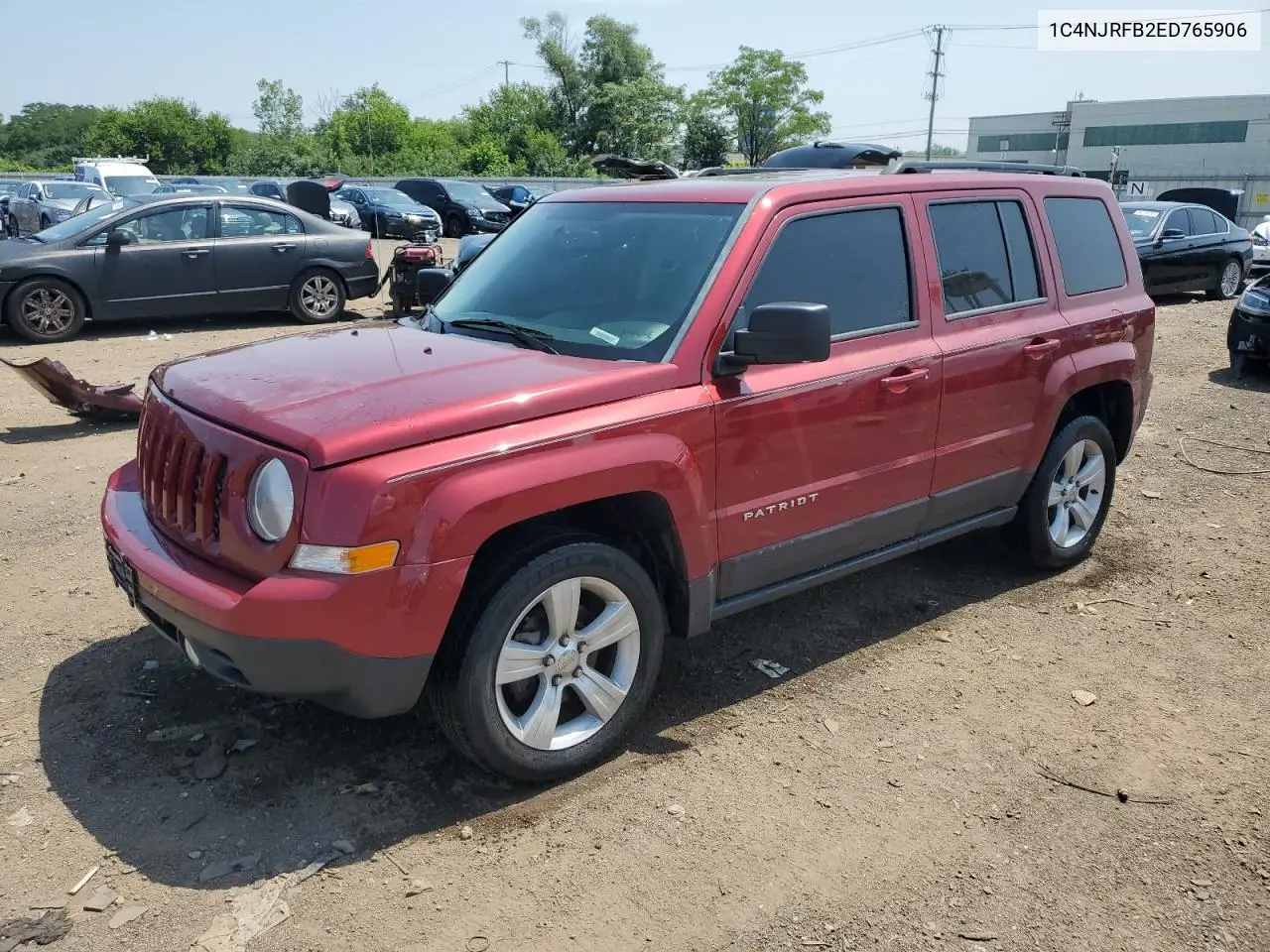 2014 Jeep Patriot Latitude VIN: 1C4NJRFB2ED765906 Lot: 65036365