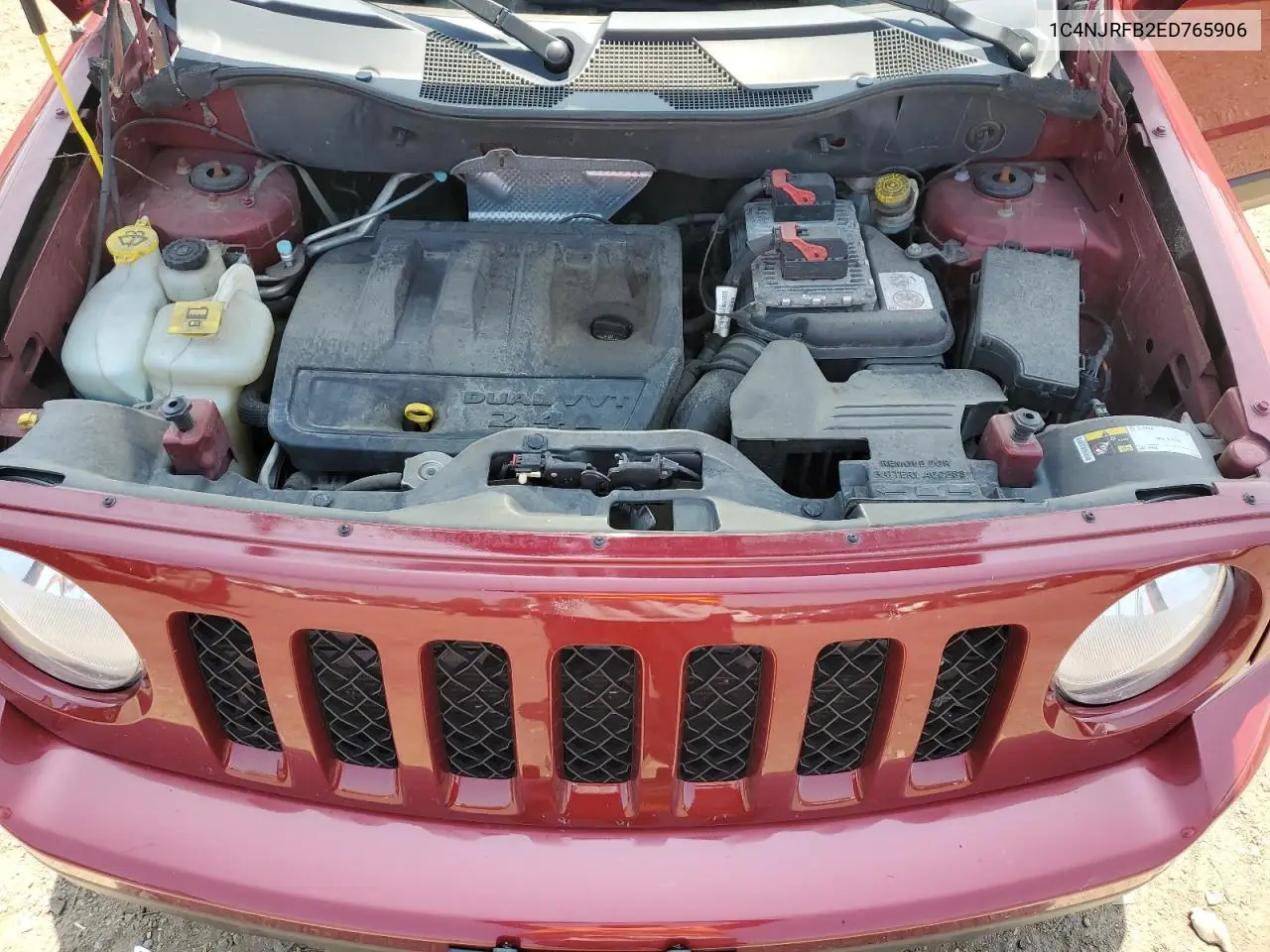 2014 Jeep Patriot Latitude VIN: 1C4NJRFB2ED765906 Lot: 65036365