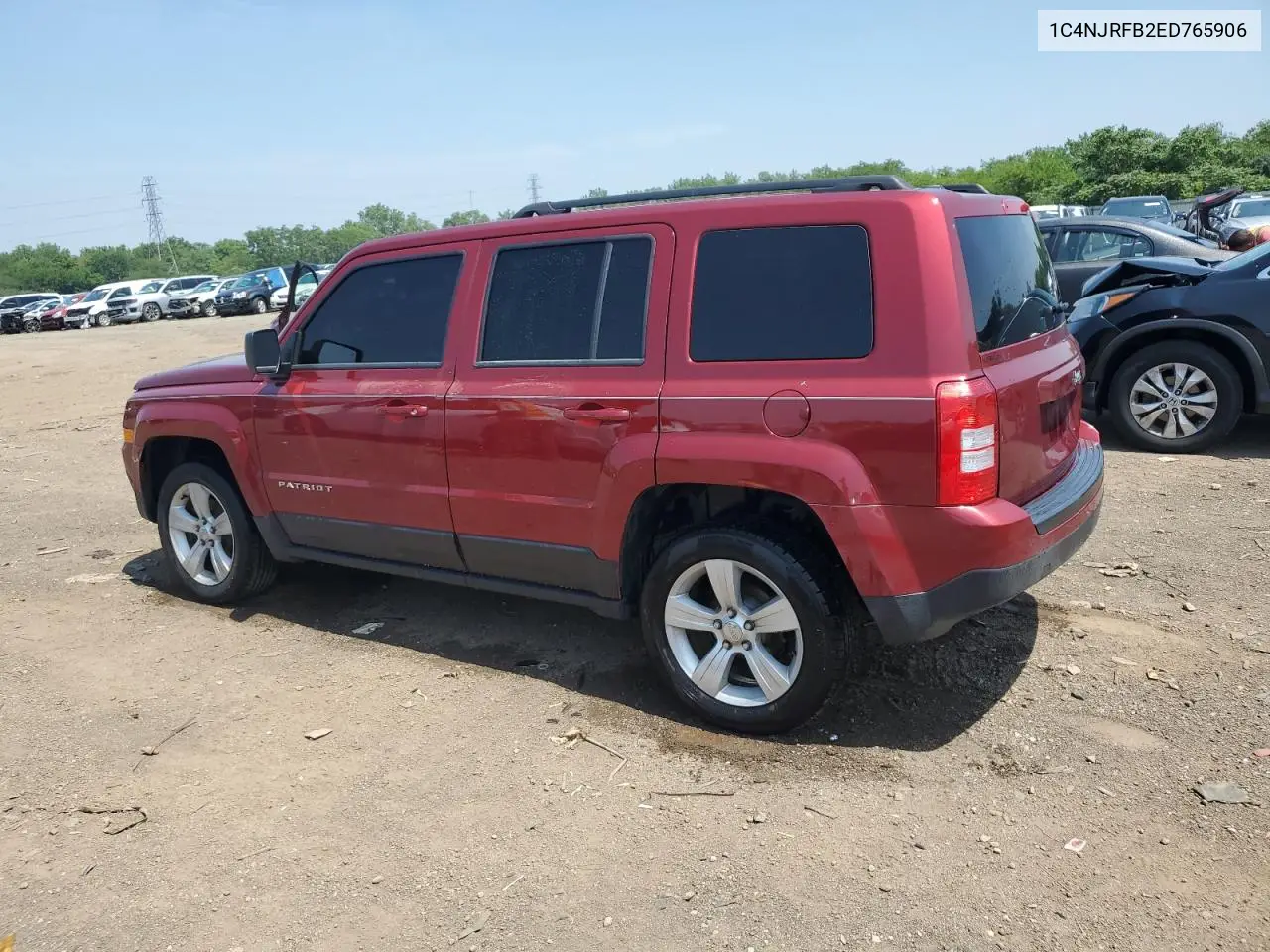 2014 Jeep Patriot Latitude VIN: 1C4NJRFB2ED765906 Lot: 65036365
