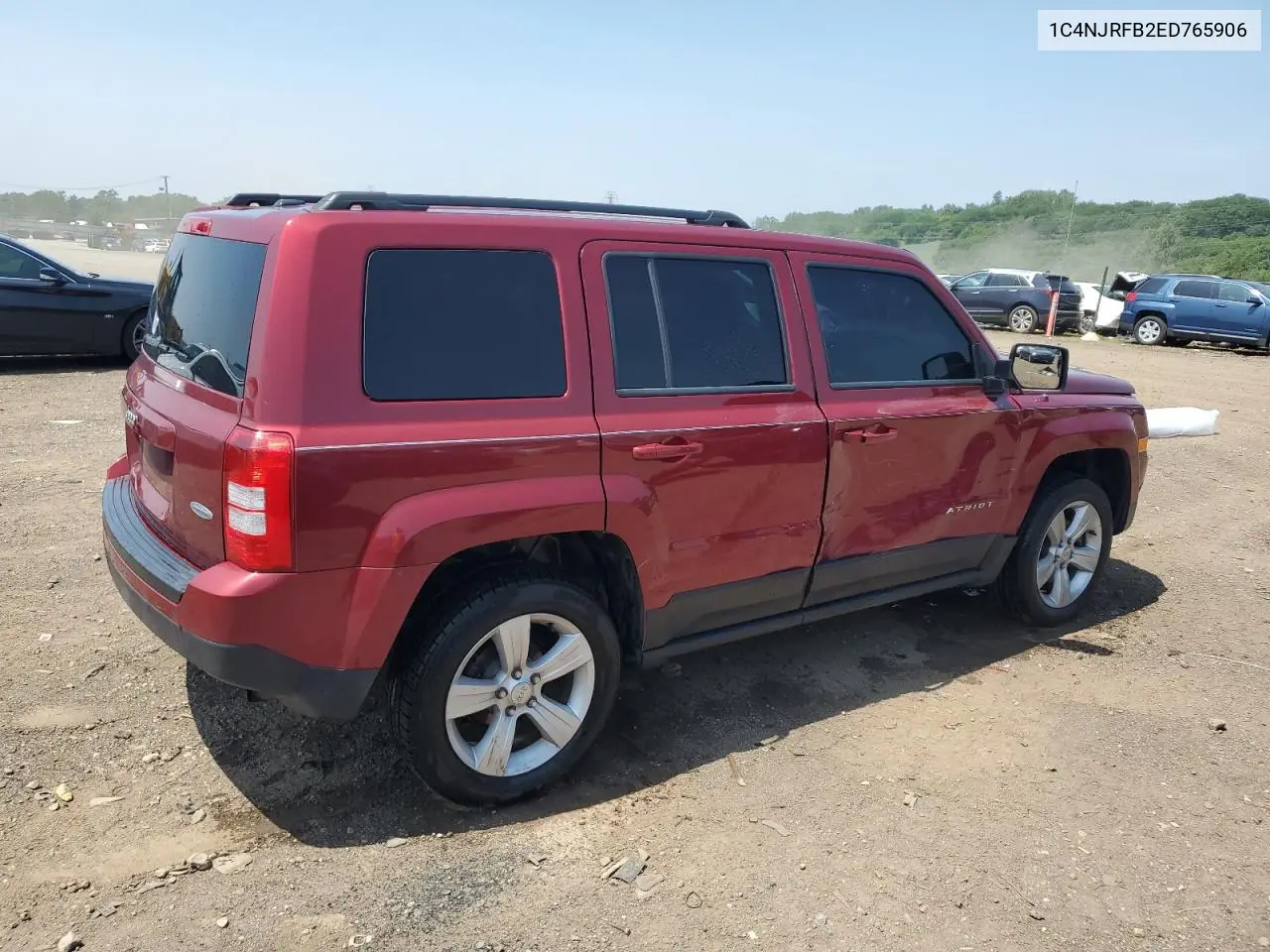 2014 Jeep Patriot Latitude VIN: 1C4NJRFB2ED765906 Lot: 65036365