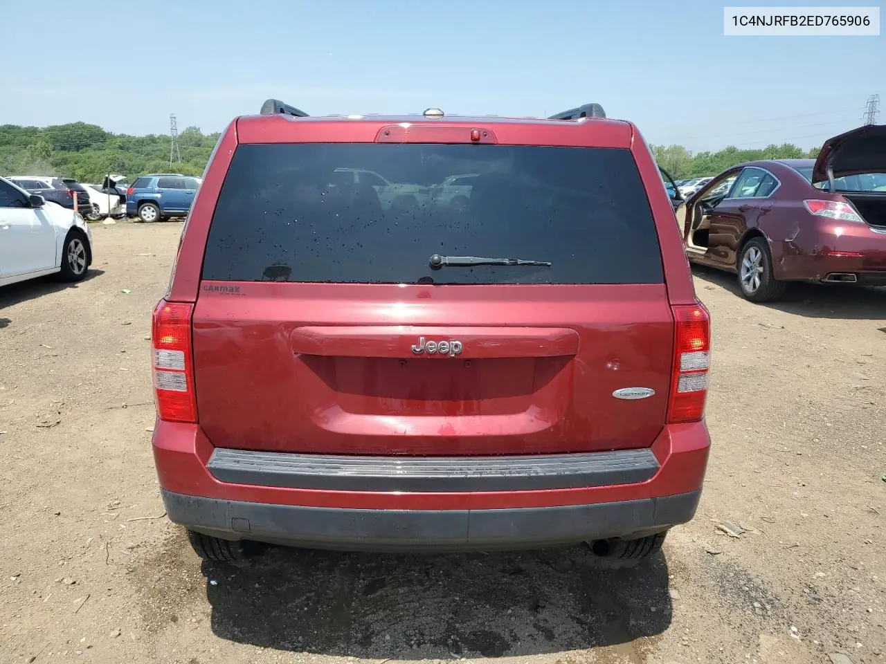 2014 Jeep Patriot Latitude VIN: 1C4NJRFB2ED765906 Lot: 65036365