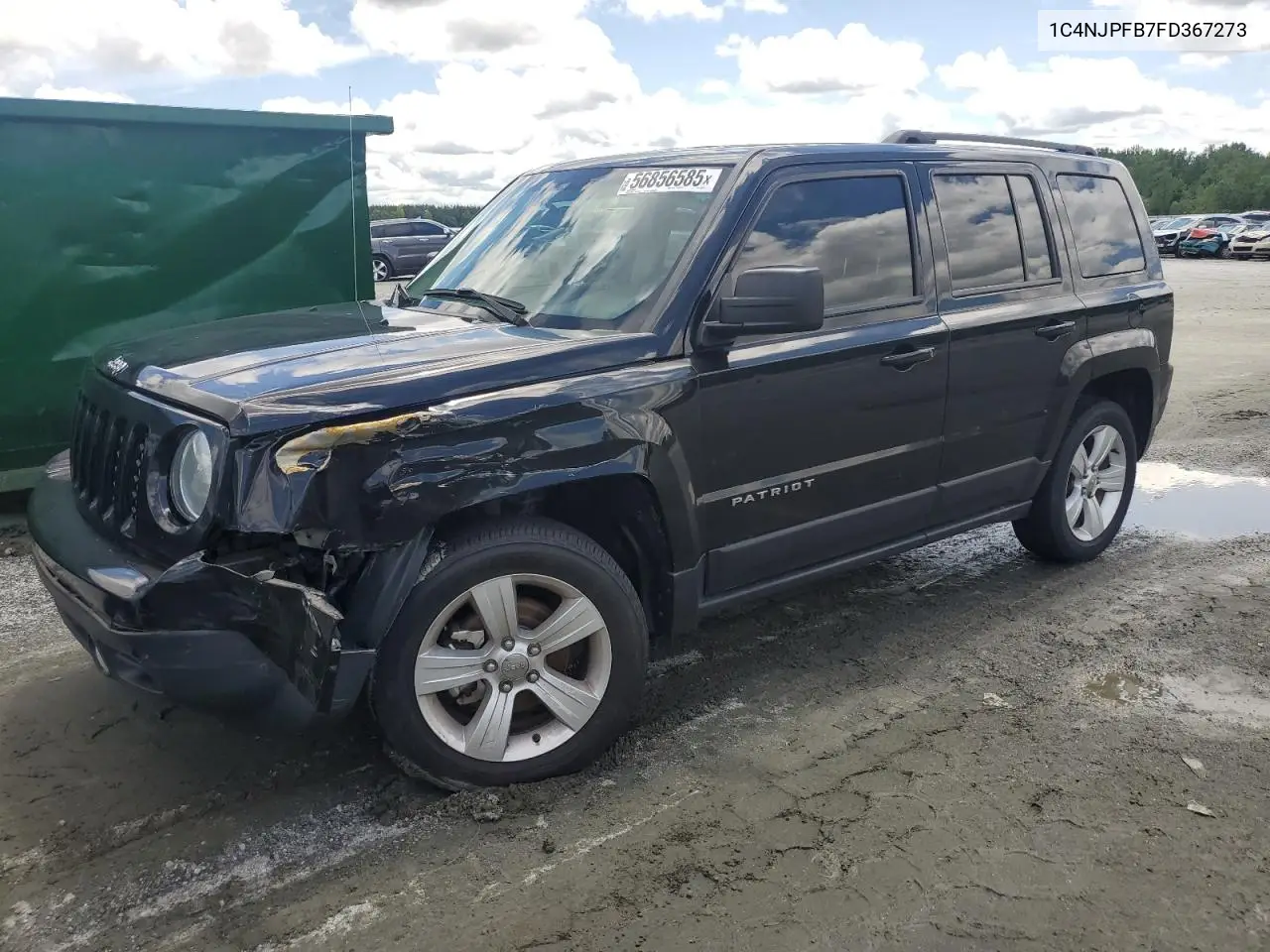 2015 Jeep Patriot Latitude VIN: 1C4NJPFB7FD367273 Lot: 56856585