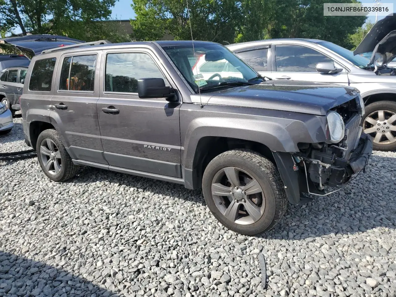 2015 Jeep Patriot Latitude VIN: 1C4NJRFB6FD339816 Lot: 62712165