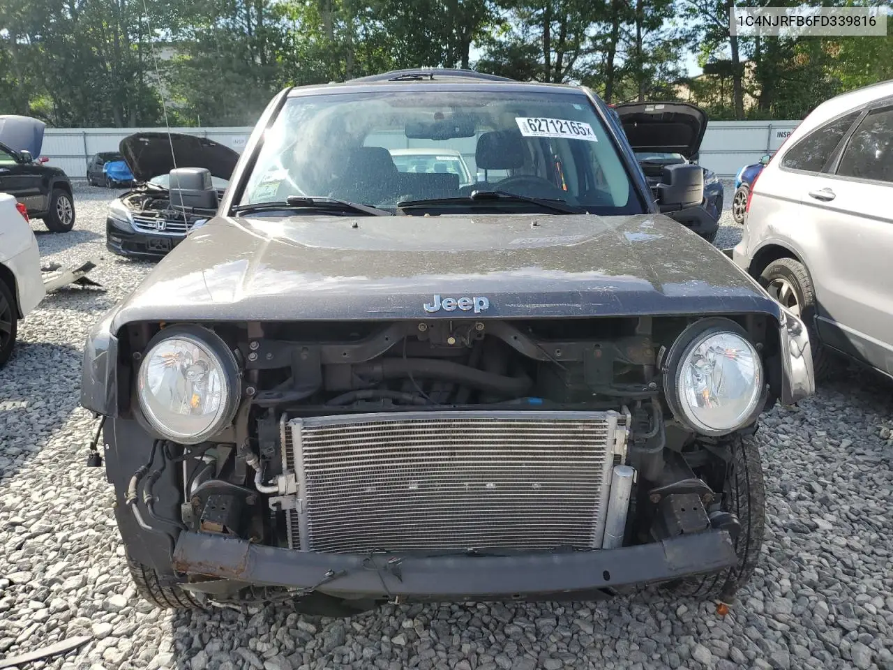 2015 Jeep Patriot Latitude VIN: 1C4NJRFB6FD339816 Lot: 62712165