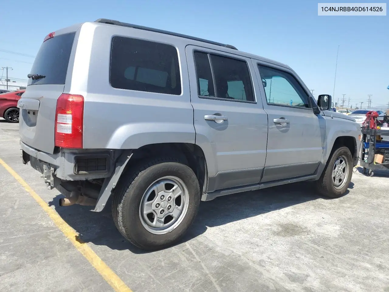 2016 Jeep Patriot Sport VIN: 1C4NJRBB4GD614526 Lot: 56717795