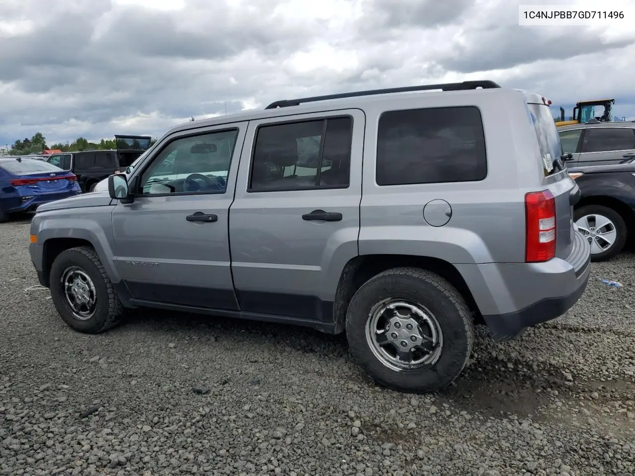 2016 Jeep Patriot Sport VIN: 1C4NJPBB7GD711496 Lot: 57159365