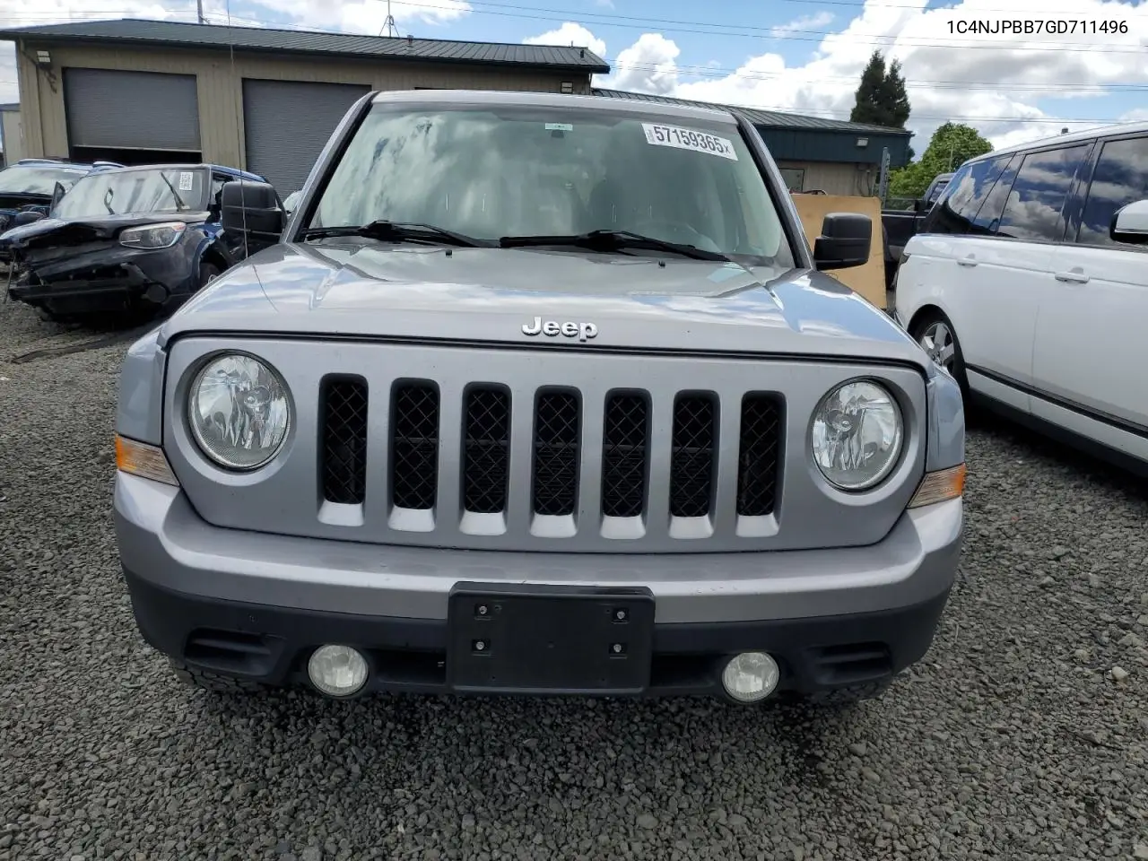 2016 Jeep Patriot Sport VIN: 1C4NJPBB7GD711496 Lot: 57159365