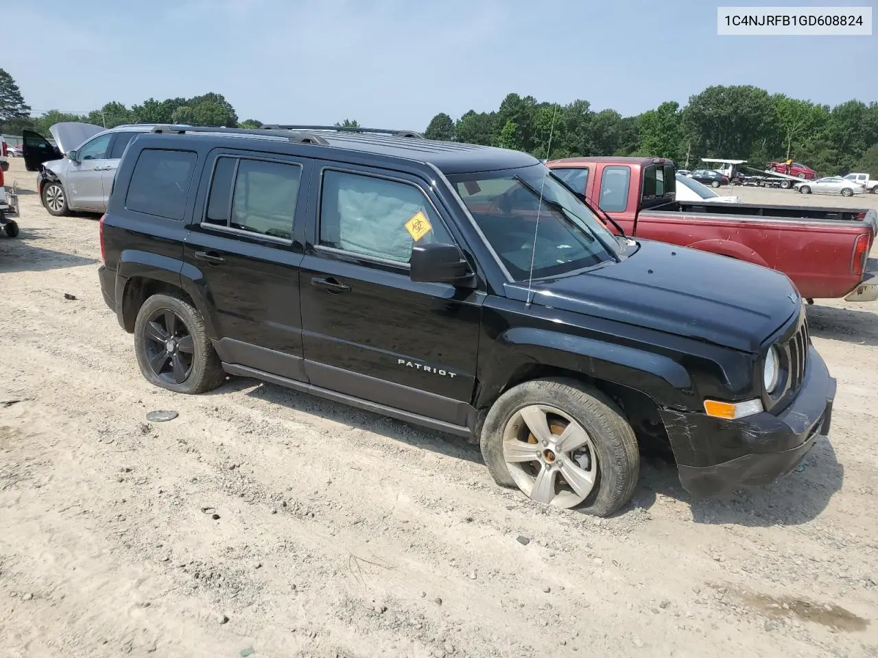 2016 Jeep Patriot Latitude VIN: 1C4NJRFB1GD608824 Lot: 60352875