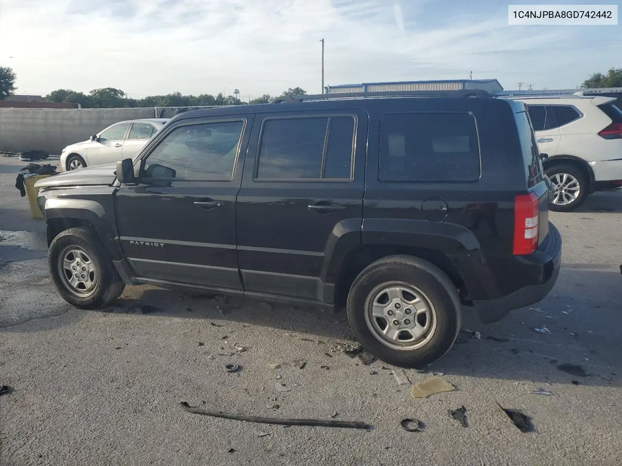 2016 Jeep Patriot Sport VIN: 1C4NJPBA8GD742442 Lot: 62652065