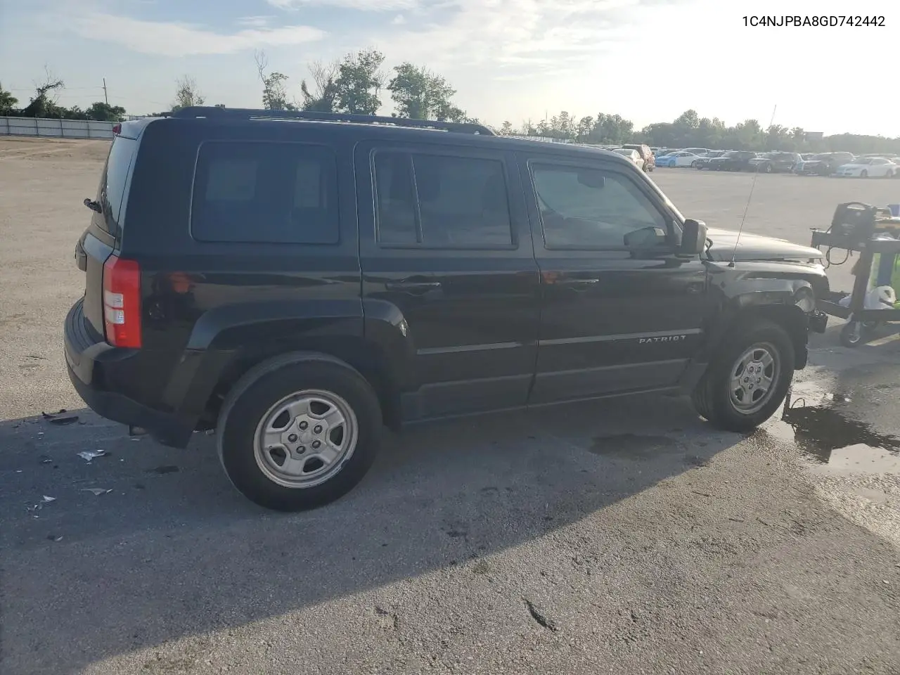 2016 Jeep Patriot Sport VIN: 1C4NJPBA8GD742442 Lot: 62652065