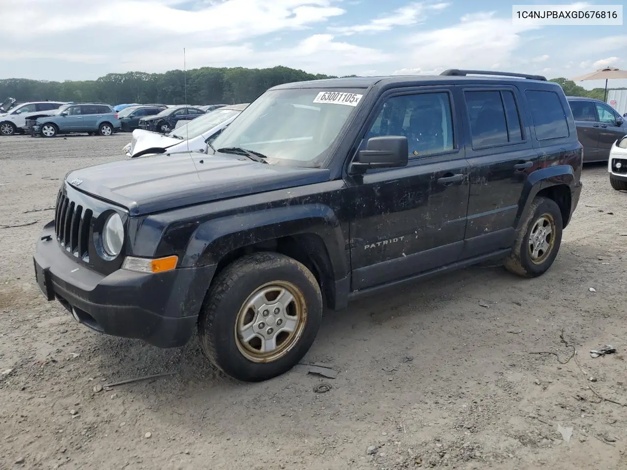 1c4njpbaxgd676816 1C4NJPBAXGD676816 2016 Jeep Patriot Sport