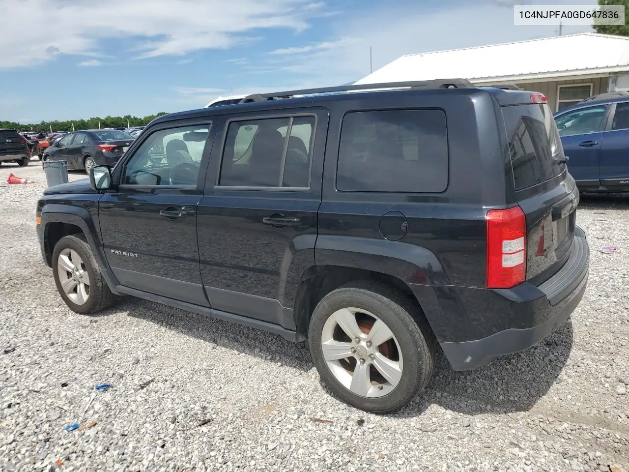 2016 Jeep Patriot Latitude VIN: 1C4NJPFA0GD647836 Lot: 63003465