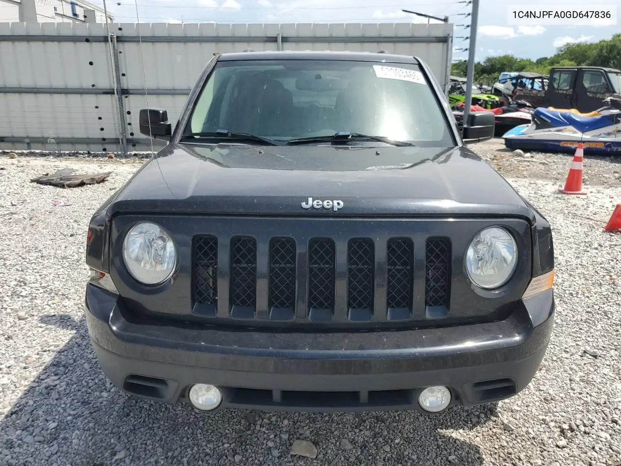 2016 Jeep Patriot Latitude VIN: 1C4NJPFA0GD647836 Lot: 63003465