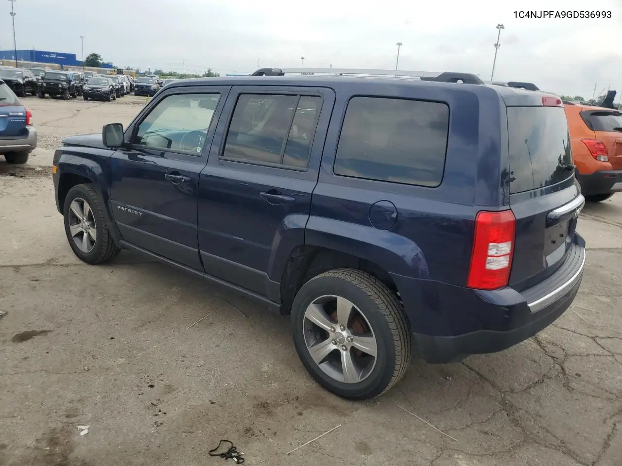 2016 Jeep Patriot Latitude VIN: 1C4NJPFA9GD536993 Lot: 63243425