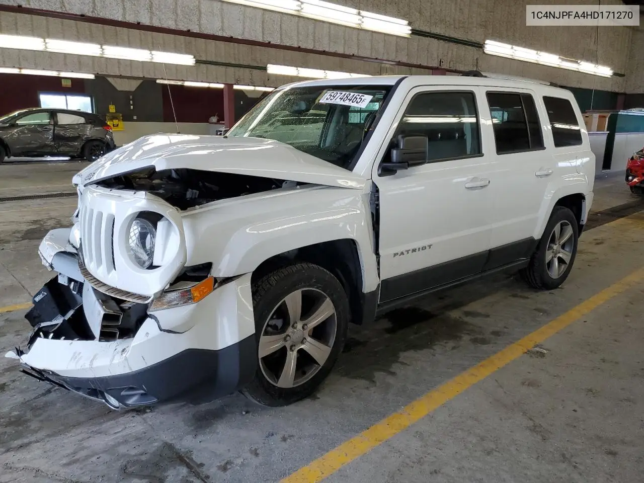 2017 Jeep Patriot Latitude VIN: 1C4NJPFA4HD171270 Lot: 59748465
