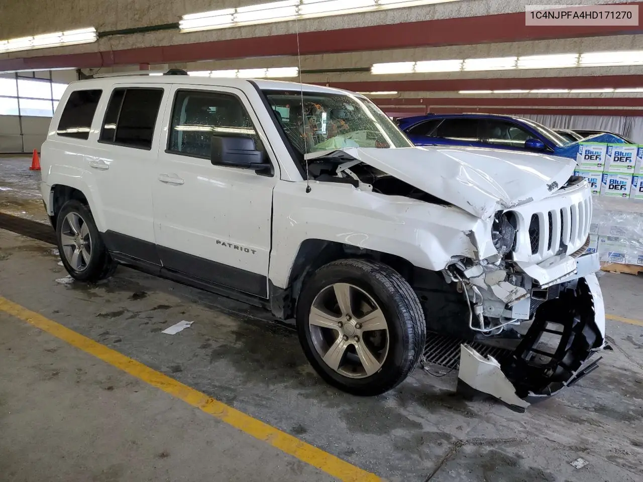 2017 Jeep Patriot Latitude VIN: 1C4NJPFA4HD171270 Lot: 59748465