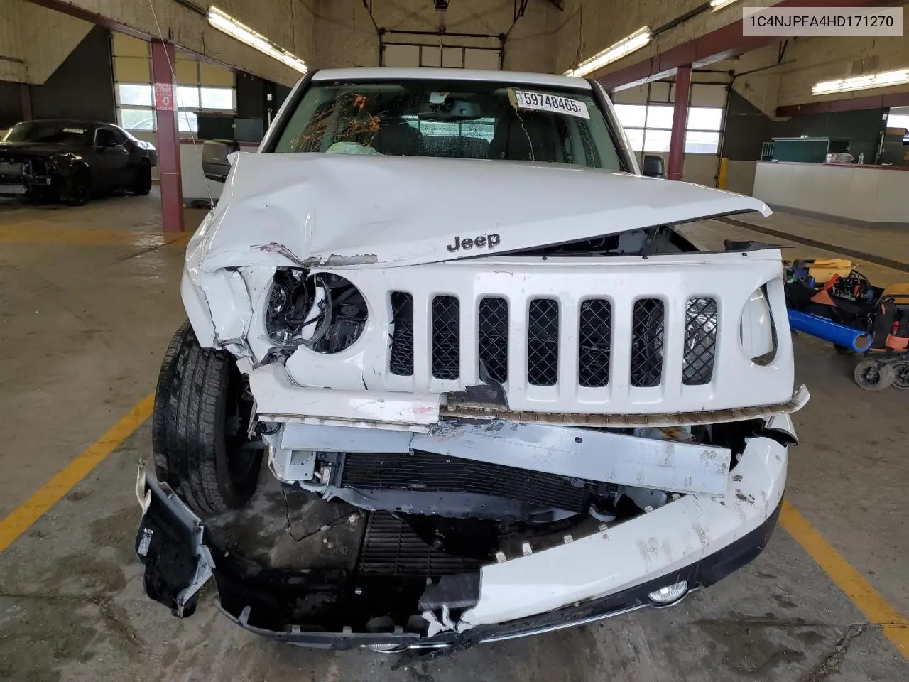 2017 Jeep Patriot Latitude VIN: 1C4NJPFA4HD171270 Lot: 59748465
