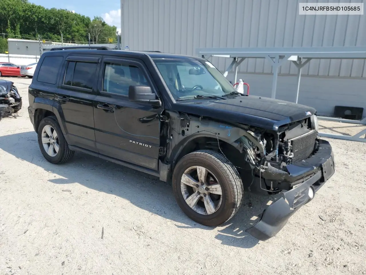 2017 Jeep Patriot Latitude VIN: 1C4NJRFB5HD105685 Lot: 62866605