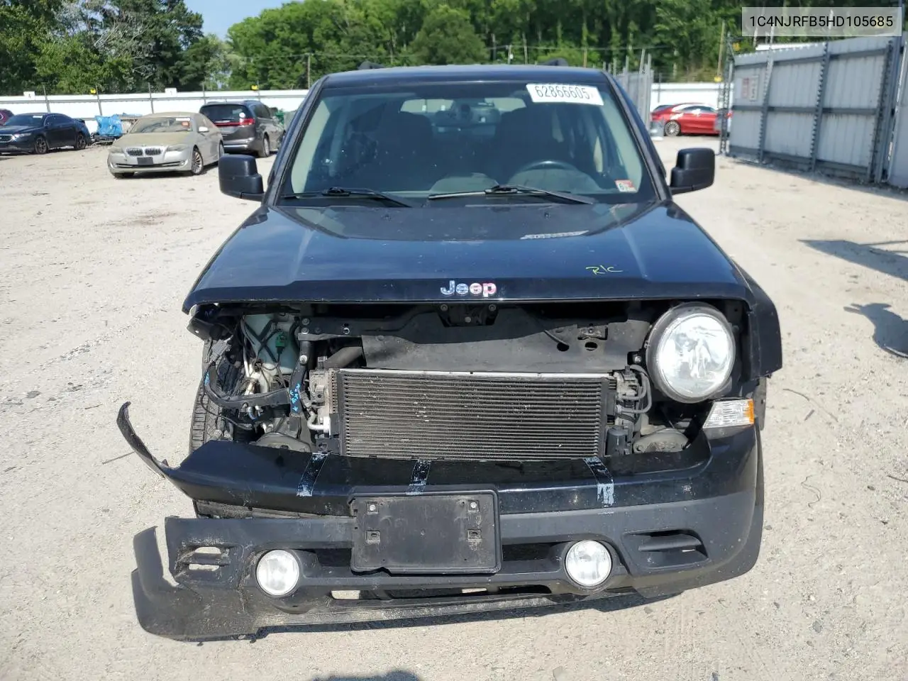 2017 Jeep Patriot Latitude VIN: 1C4NJRFB5HD105685 Lot: 62866605