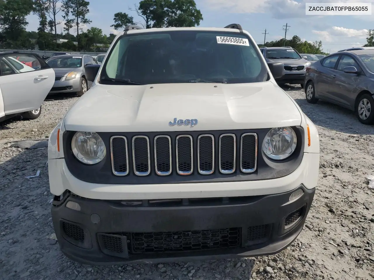 2015 Jeep Renegade Sport VIN: ZACCJBAT0FPB65055 Lot: 56693805