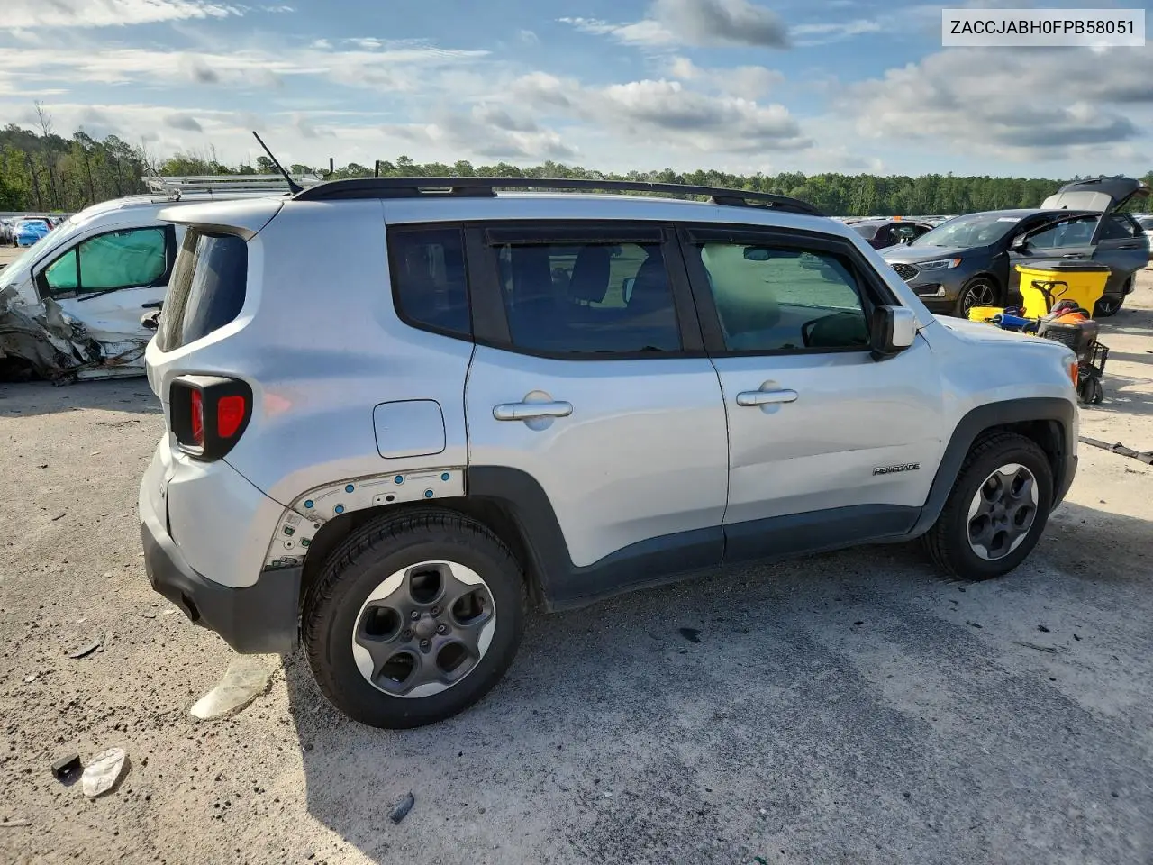 zaccjabh0fpb58051 ZACCJABH0FPB58051 2015 Jeep Renegade Latitude