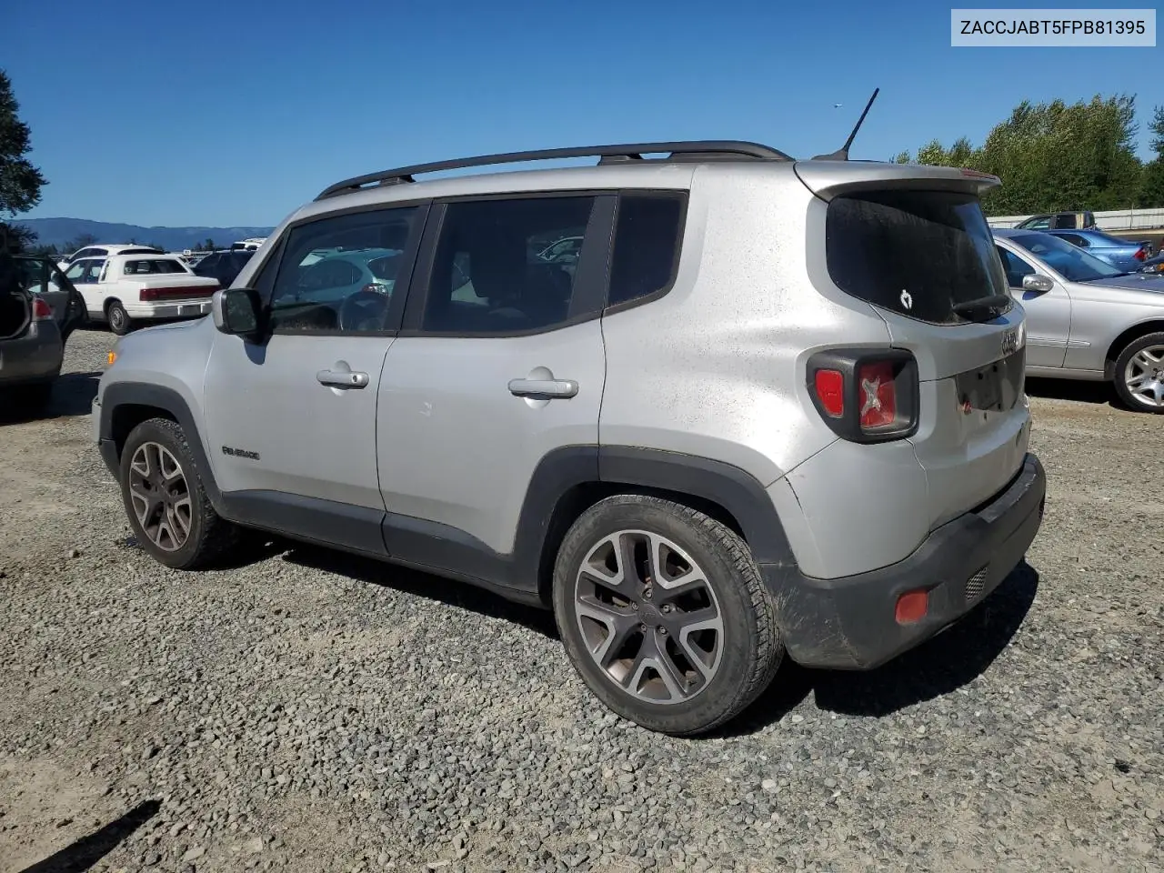 2015 Jeep Renegade Latitude VIN: ZACCJABT5FPB81395 Lot: 63147935
