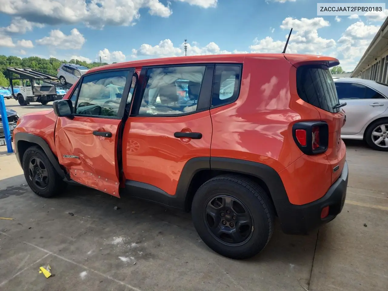 2015 Jeep Renegade Sport VIN: ZACCJAAT2FPB20183 Lot: 63263805