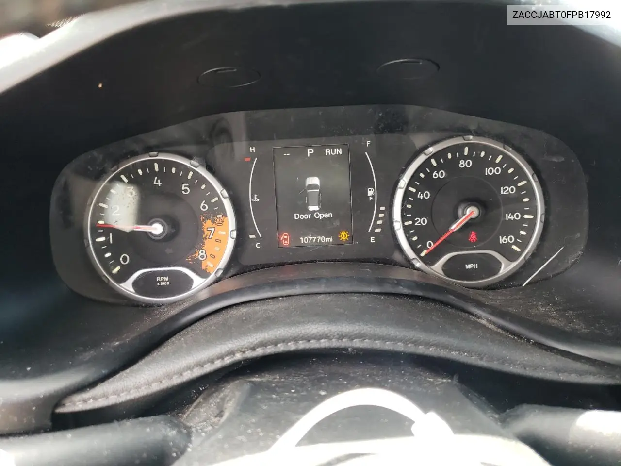 2015 Jeep Renegade Latitude VIN: ZACCJABT0FPB17992 Lot: 65545735