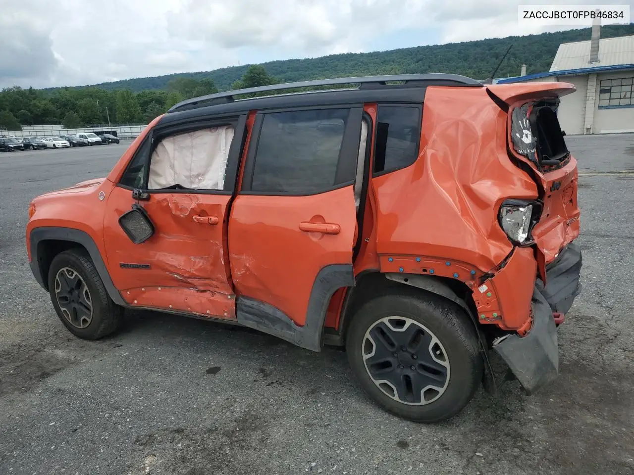 2015 Jeep Renegade Trailhawk VIN: ZACCJBCT0FPB46834 Lot: 65580485