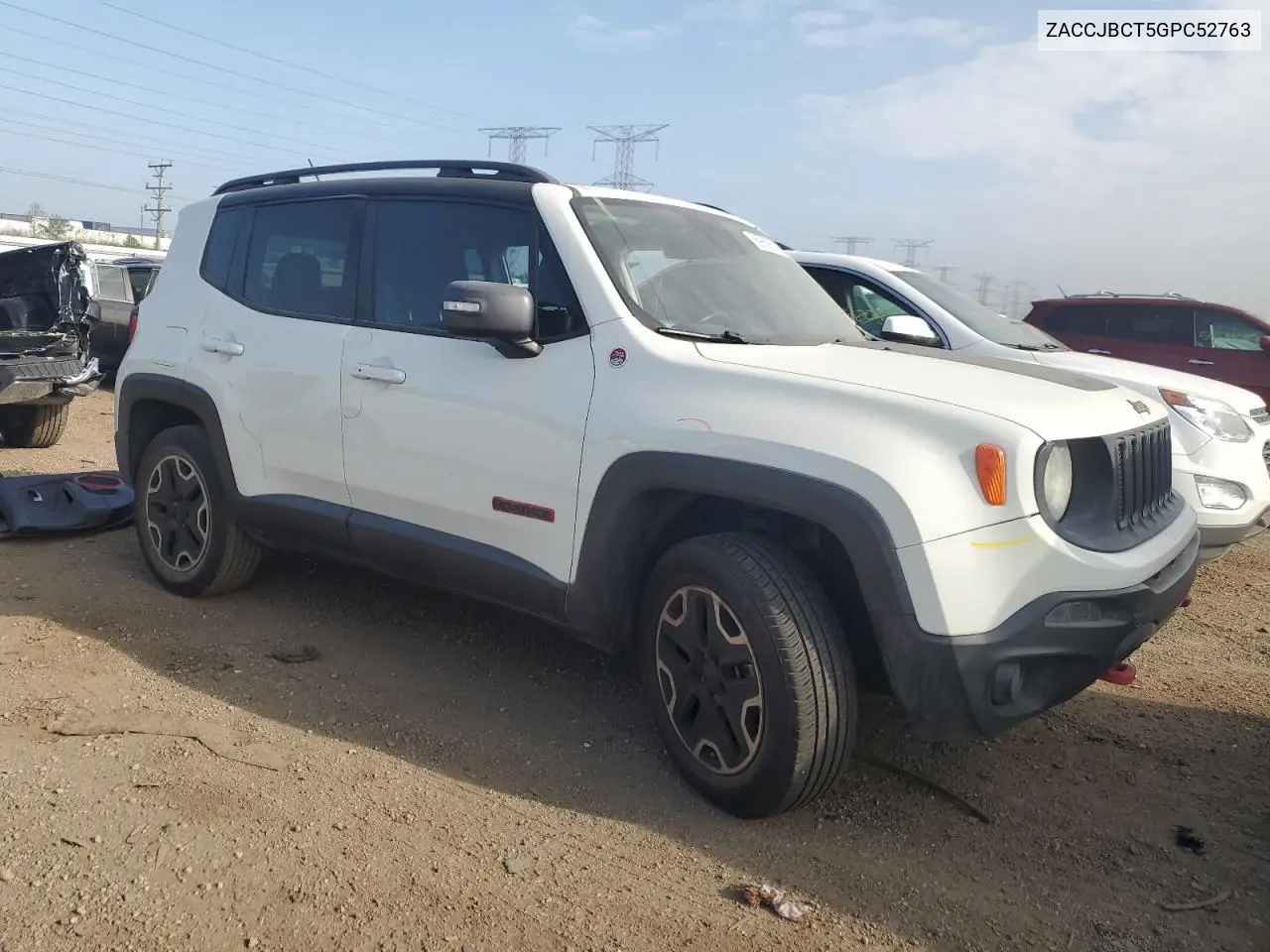 2016 Jeep Renegade Trailhawk VIN: ZACCJBCT5GPC52763 Lot: 56960955