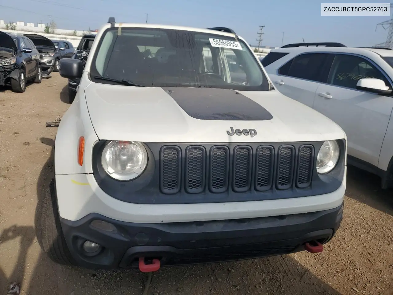 2016 Jeep Renegade Trailhawk VIN: ZACCJBCT5GPC52763 Lot: 56960955