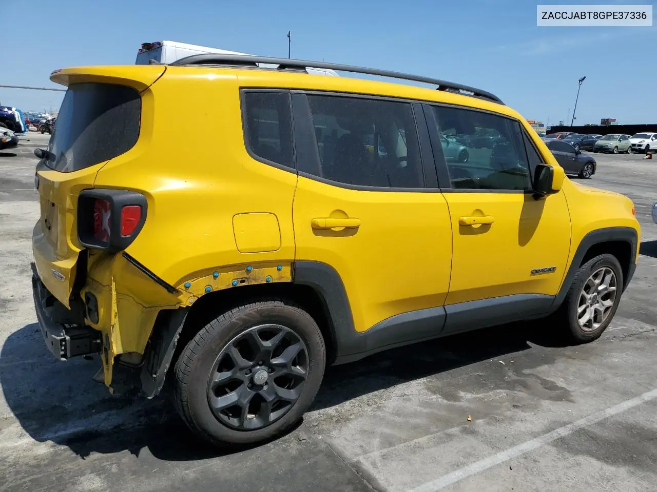 2016 Jeep Renegade Latitude VIN: ZACCJABT8GPE37336 Lot: 57055705