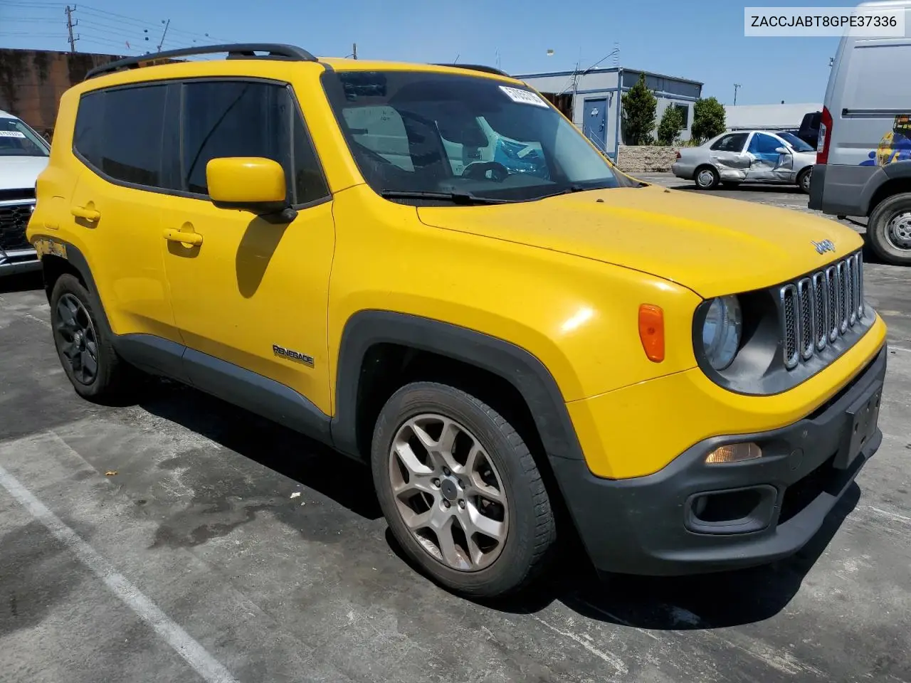2016 Jeep Renegade Latitude VIN: ZACCJABT8GPE37336 Lot: 57055705