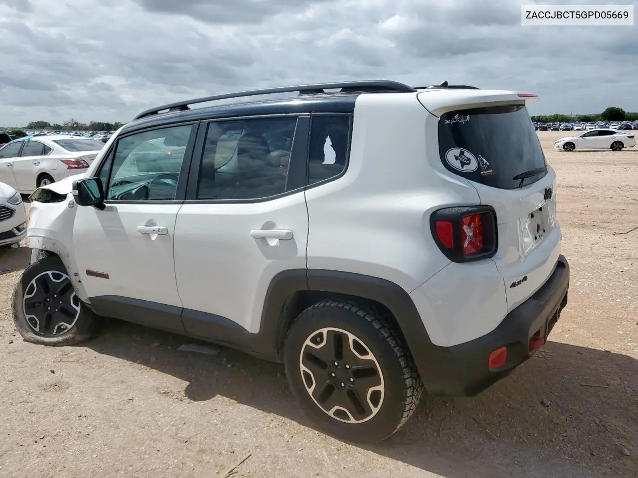 2016 Jeep Renegade Trailhawk VIN: ZACCJBCT5GPD05669 Lot: 63043185